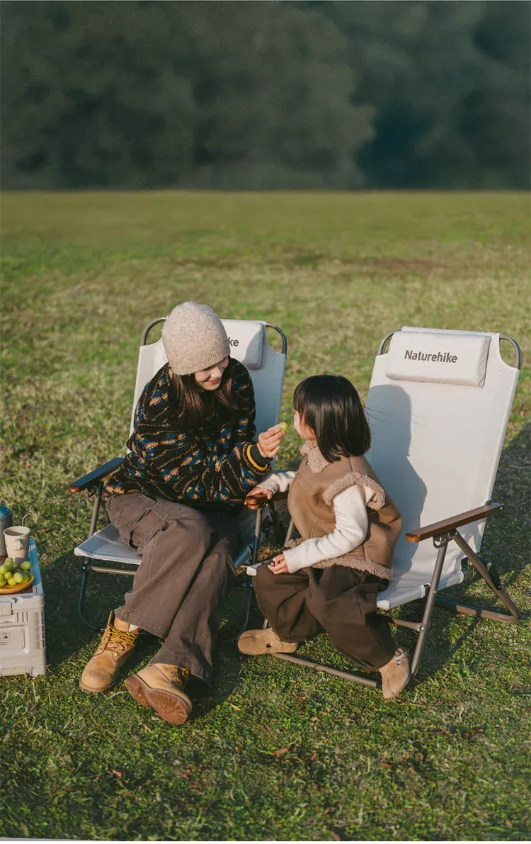 Naturehike T02 verstellbarer Hochlehner-Liegestuhl für Outdoor