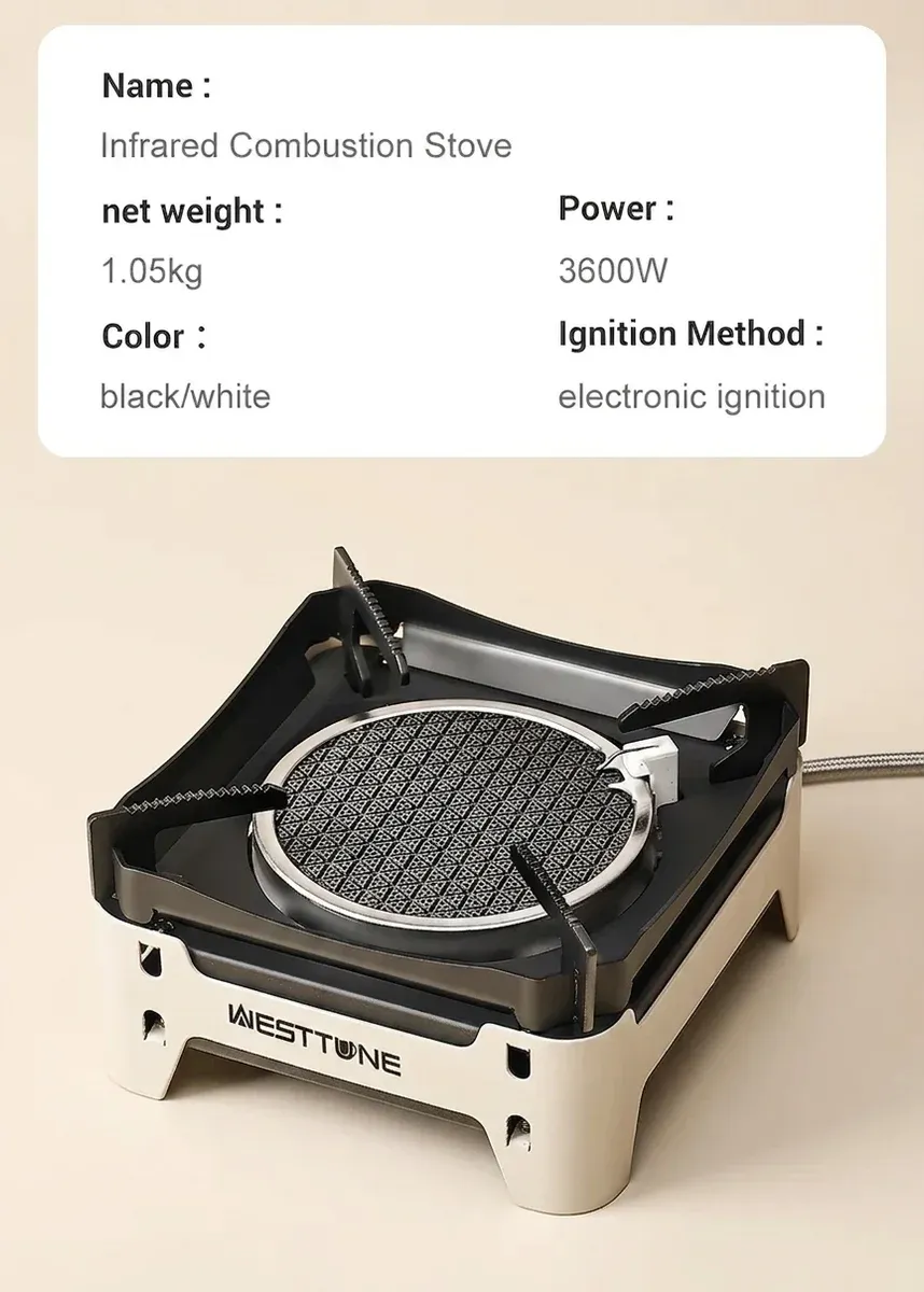 WESTTUNE Outdoor-Gaskocher mit Zündung