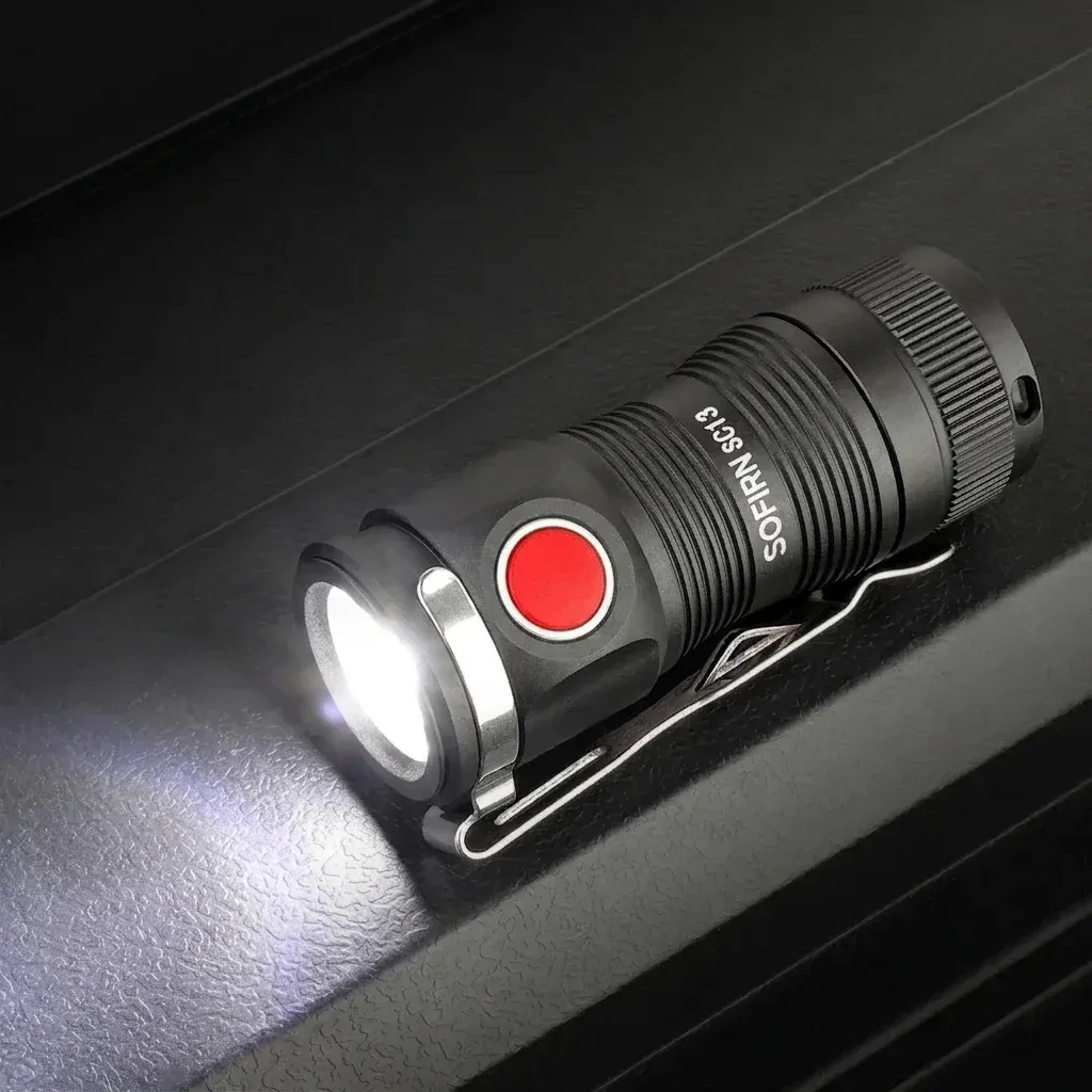 Sofirn SC13 Mini-Taschenlampe schwarz