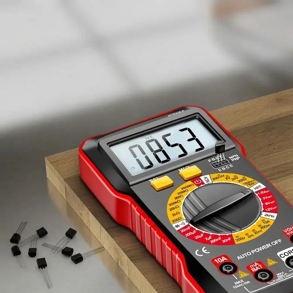 ANENG SZ305 Digitalmultimeter auf weißem Hintergrund