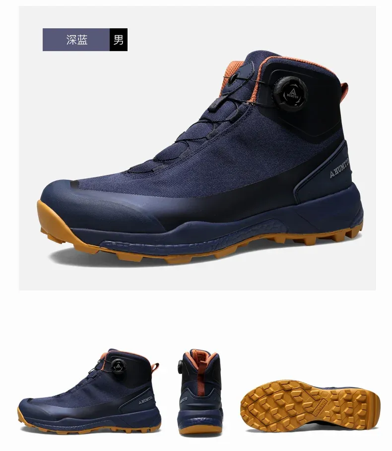 HUMTTO Winter-Hikingschuhe mit wasserdichtem Schaft