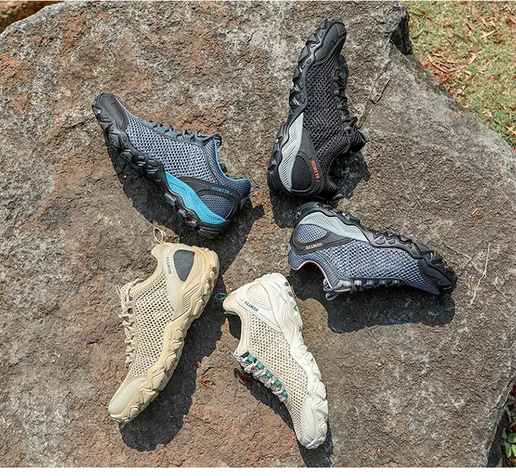 HUMTTO leichte Trekking- und Outdoorschuhe mit Mesh-Schaft