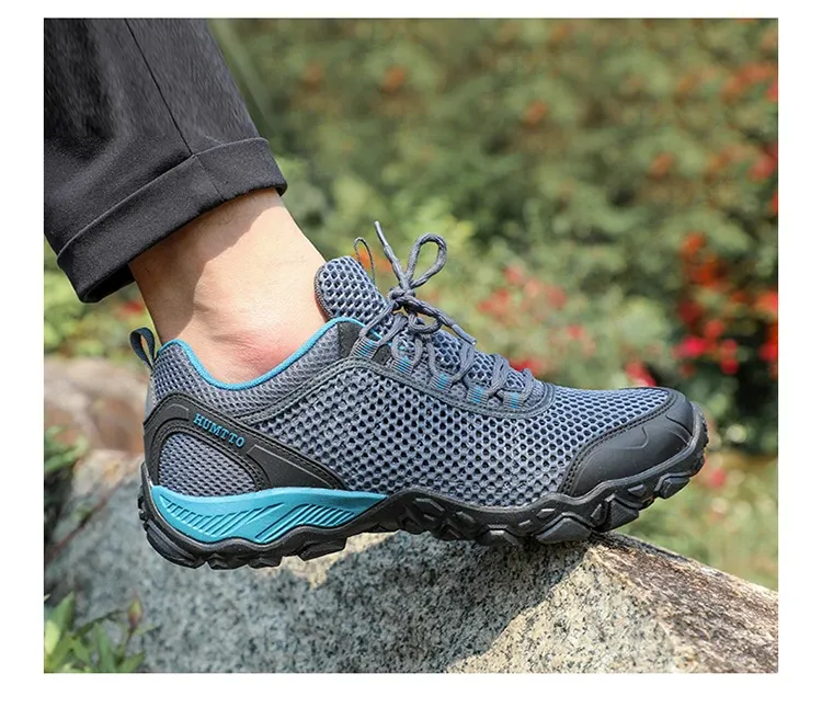 HUMTTO leichte Trekking- und Outdoorschuhe mit Mesh-Schaft