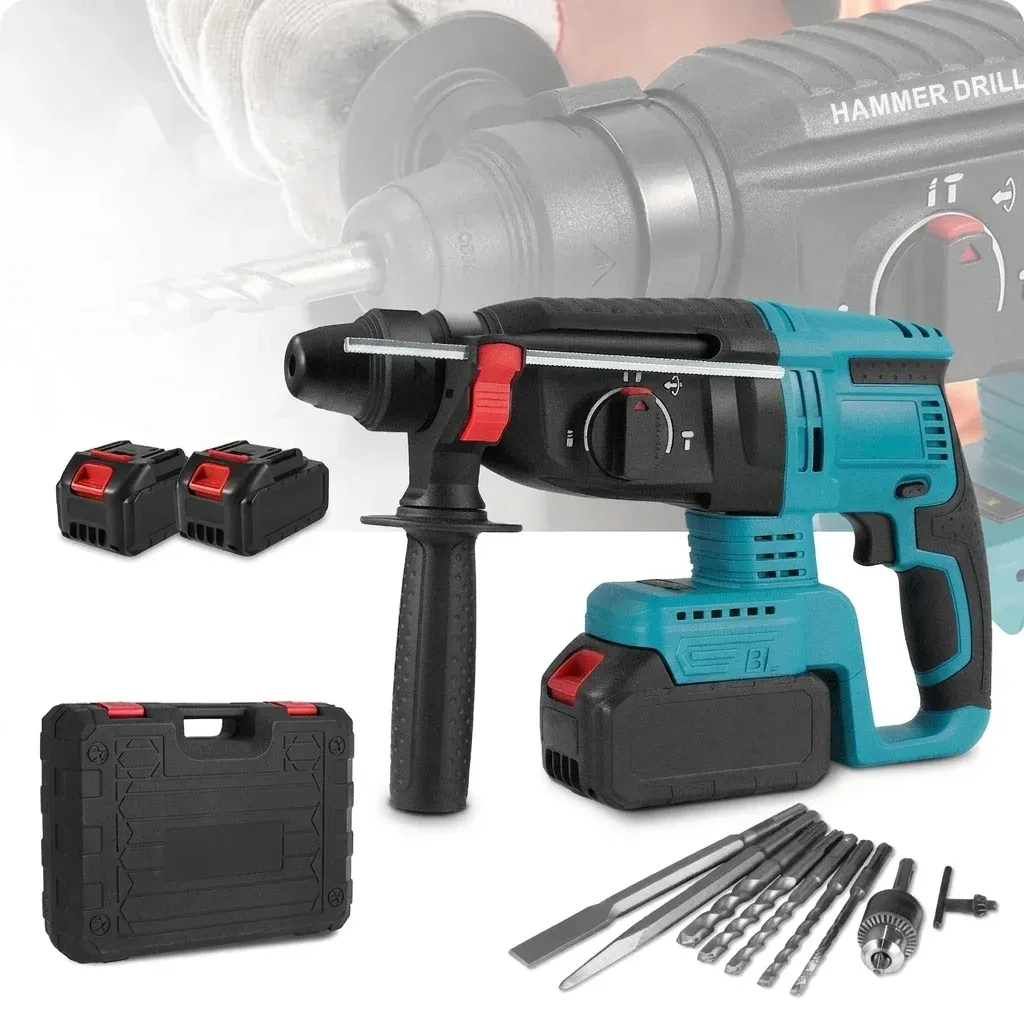 Yofidra Akku-Bohrhammer freigestellt Studioansicht