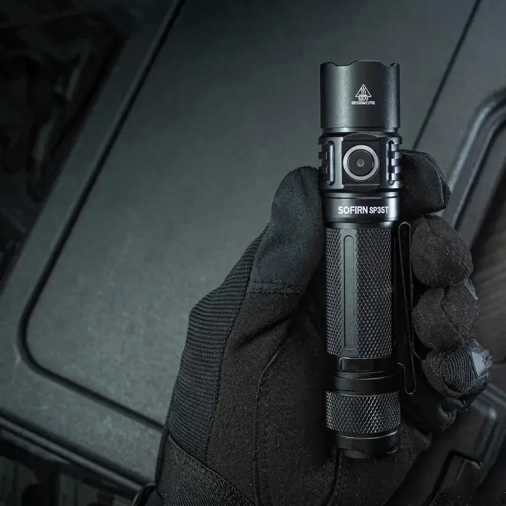 Sofirn SP35T LED-Taschenlampe schwarz