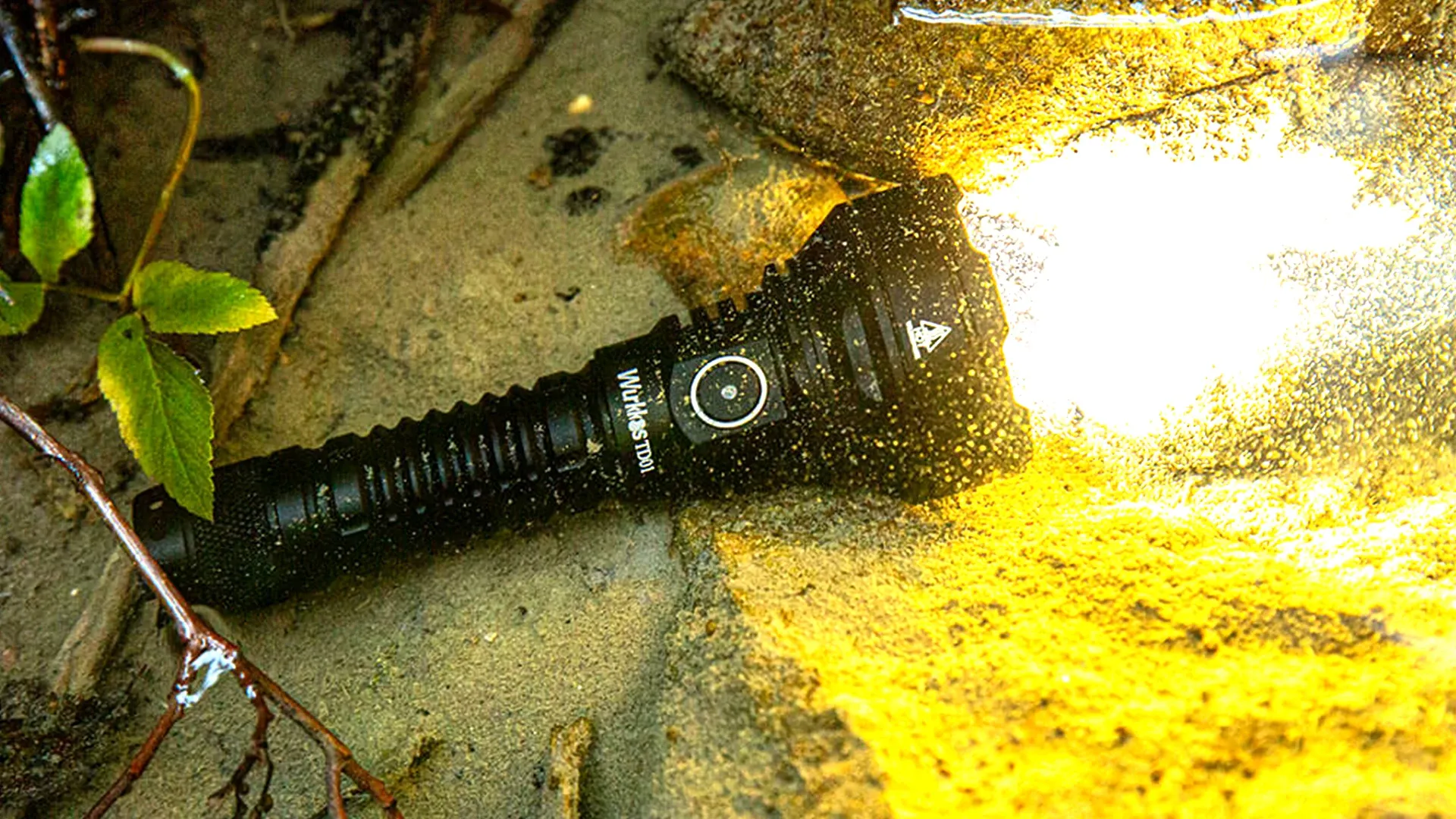 Wurkkos TD01C Reichweiten-Taschenlampe mit USB-C