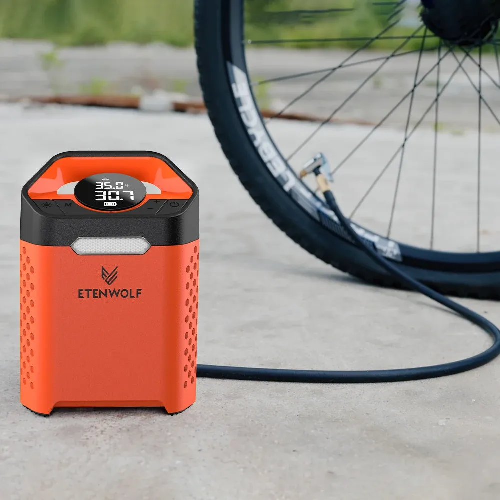 ETENWOLF V3 mobiler Reifenkompressor mit 160 PSI