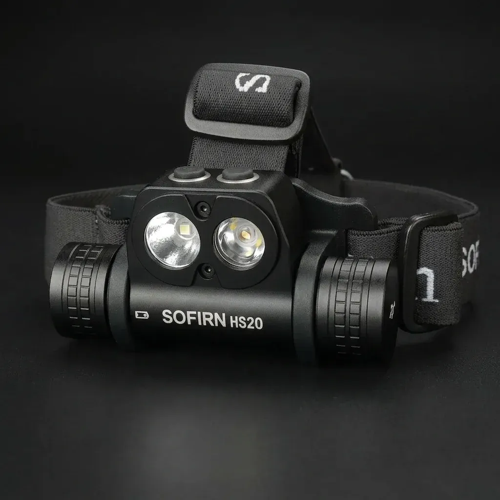 פנס ראש Sofirn HS20 שחור נקי