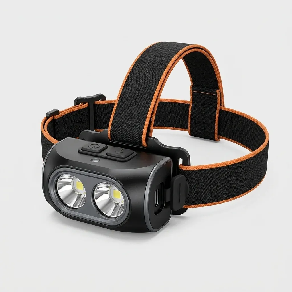 Sofirn HS20 Stirnlampe sauber freigestellt