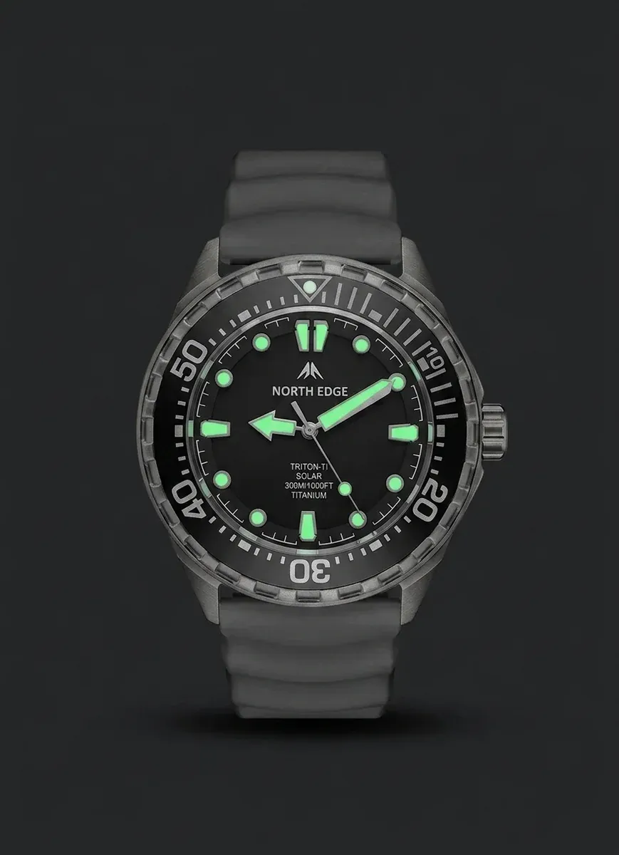 North Edge Triton-Ti Taucheruhr Titan
