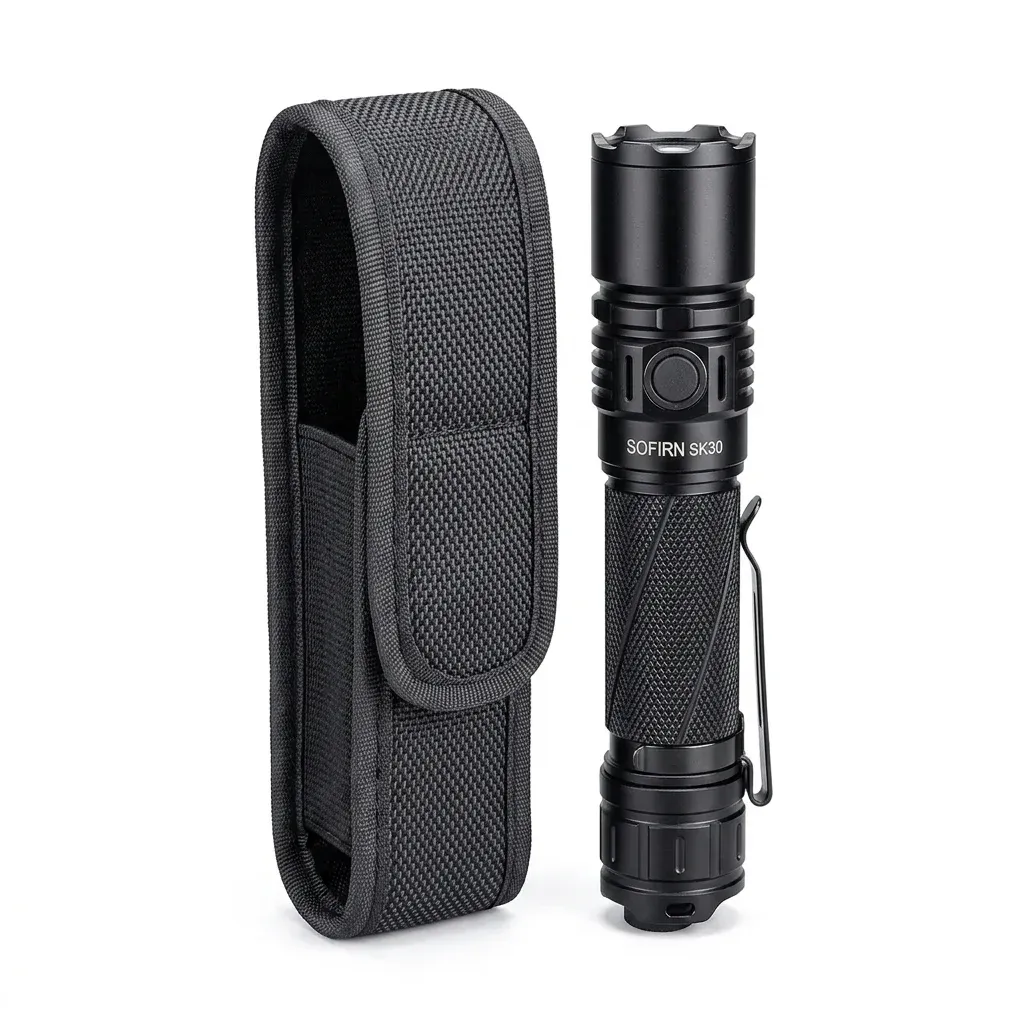 Sofirn SK30 Taschenlampe mit Holster
