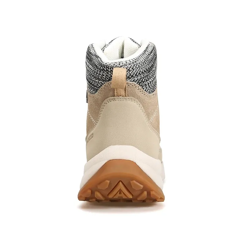 HUMTTO Damen-Winterstiefel aus Leder für Outdoor und Trekking