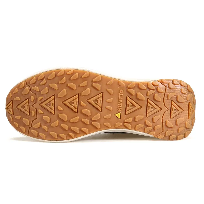 HUMTTO Damen-Winterstiefel aus Leder für Outdoor und Trekking