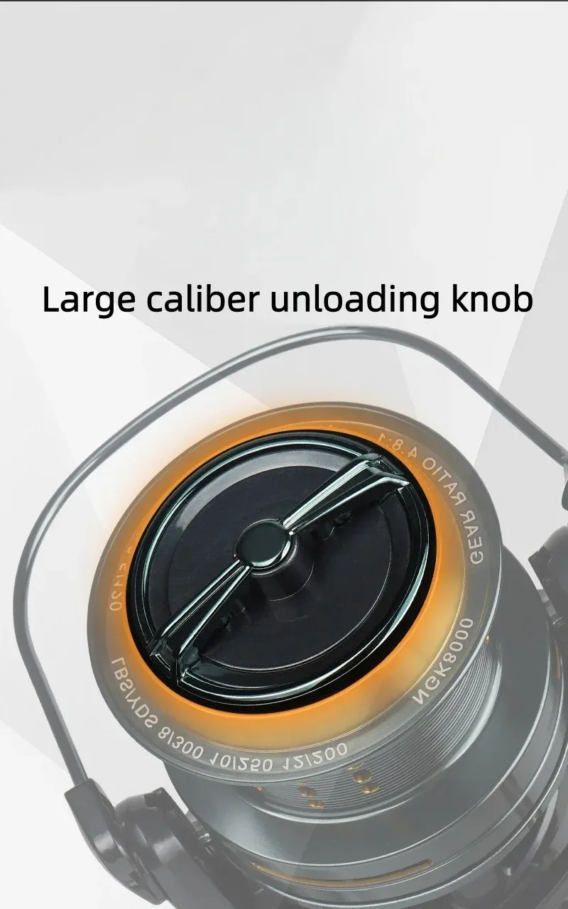 Okuma Offshore-Spinnrolle mit 40-kg-Bremse