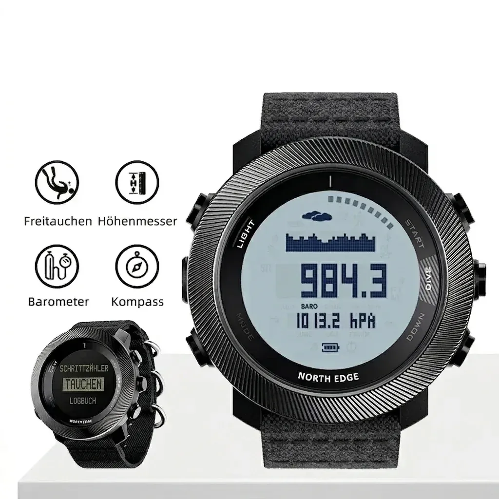 North Edge APACHE-D digitale Tauchsportuhr