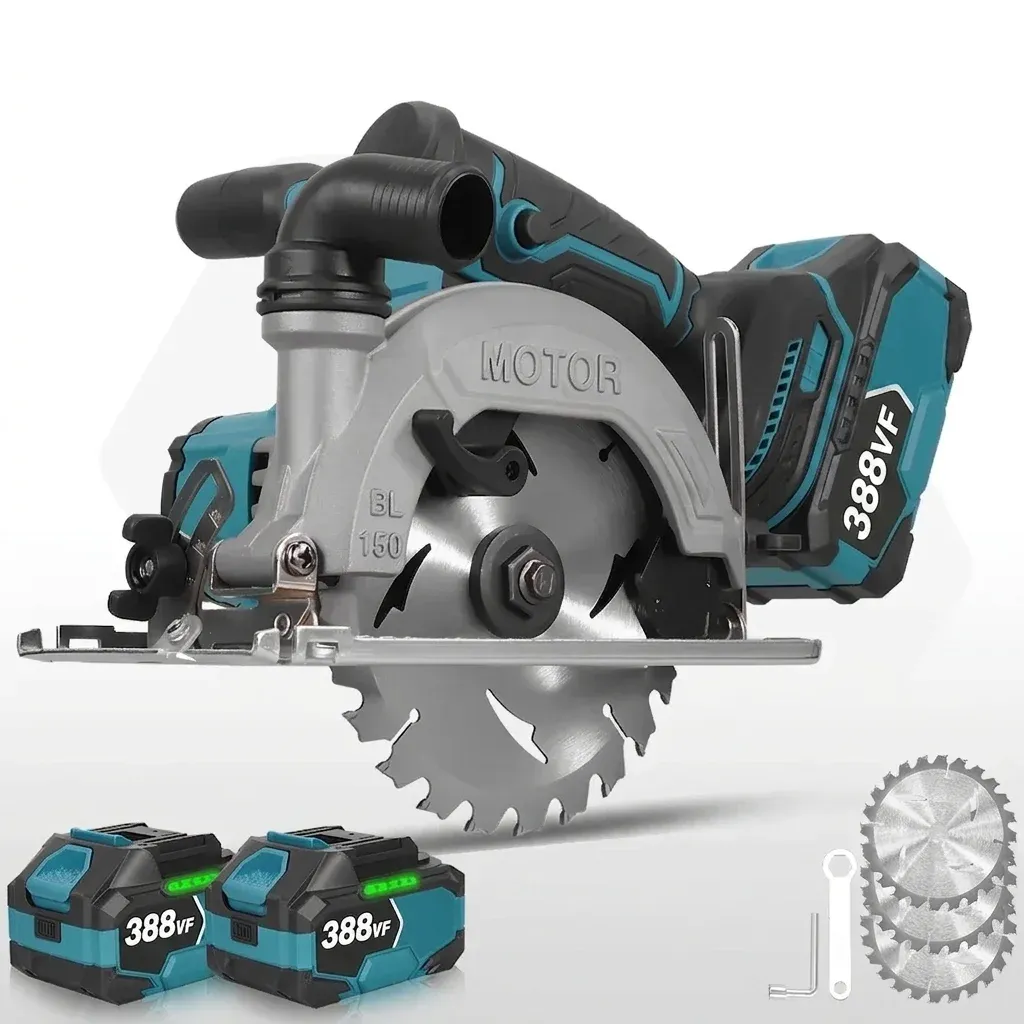 Yofidra 6-Zoll Akku-Kreissäge freigestellt