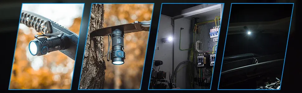 TrustFire MC1 EDC-Taschenlampe mit Magnetladung