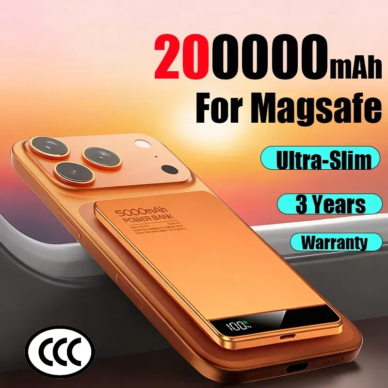 Magnetische 10.000-mAh-Powerbank mit PD20W und Display