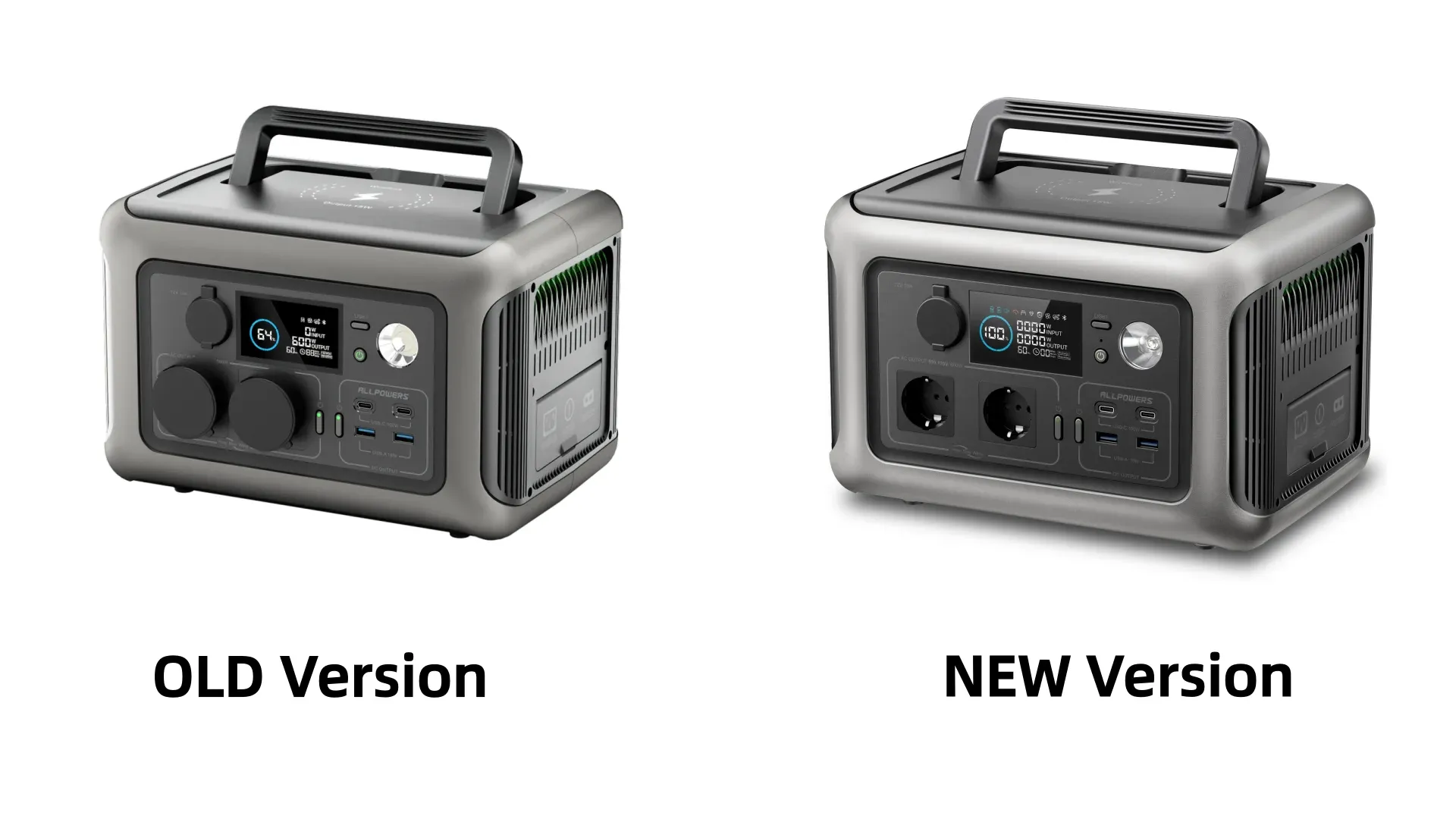 ALLPOWERS R600 tragbare LiFePO4-Powerstation mit 600-W-AC-Ausgang