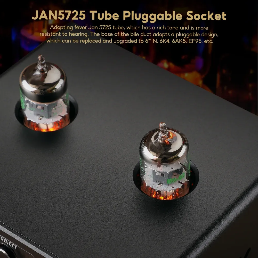 AIYIMA T9 Pro Röhren-Stereo-Verstärker mit Bluetooth 5.1