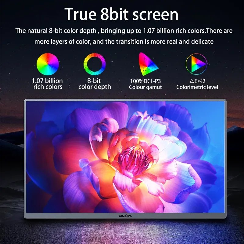 Arzopa A3C Pro 13,3-Zoll OLED-Portabler Monitor