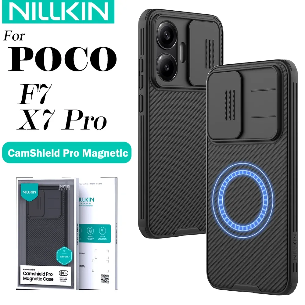 NILLKIN CamShield Pro Magnet-Hülle für Poco F7 X7 Pro 5G
