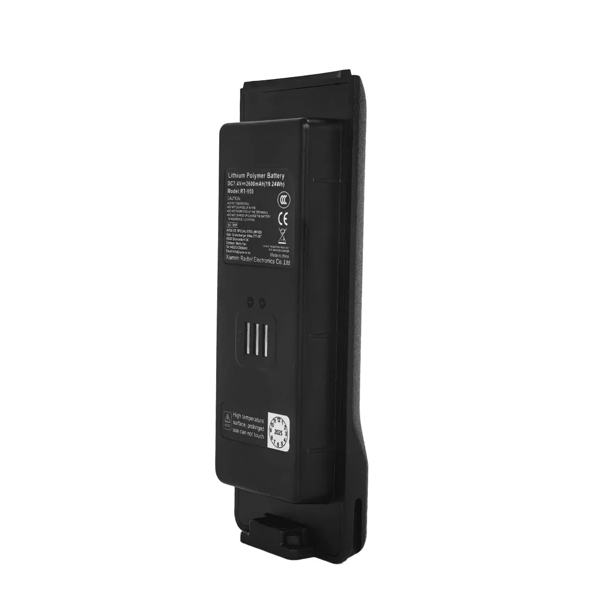 Radtel Li-Ion Akku-Pack 2600 mAh für RT-950 und RT-950 Pro