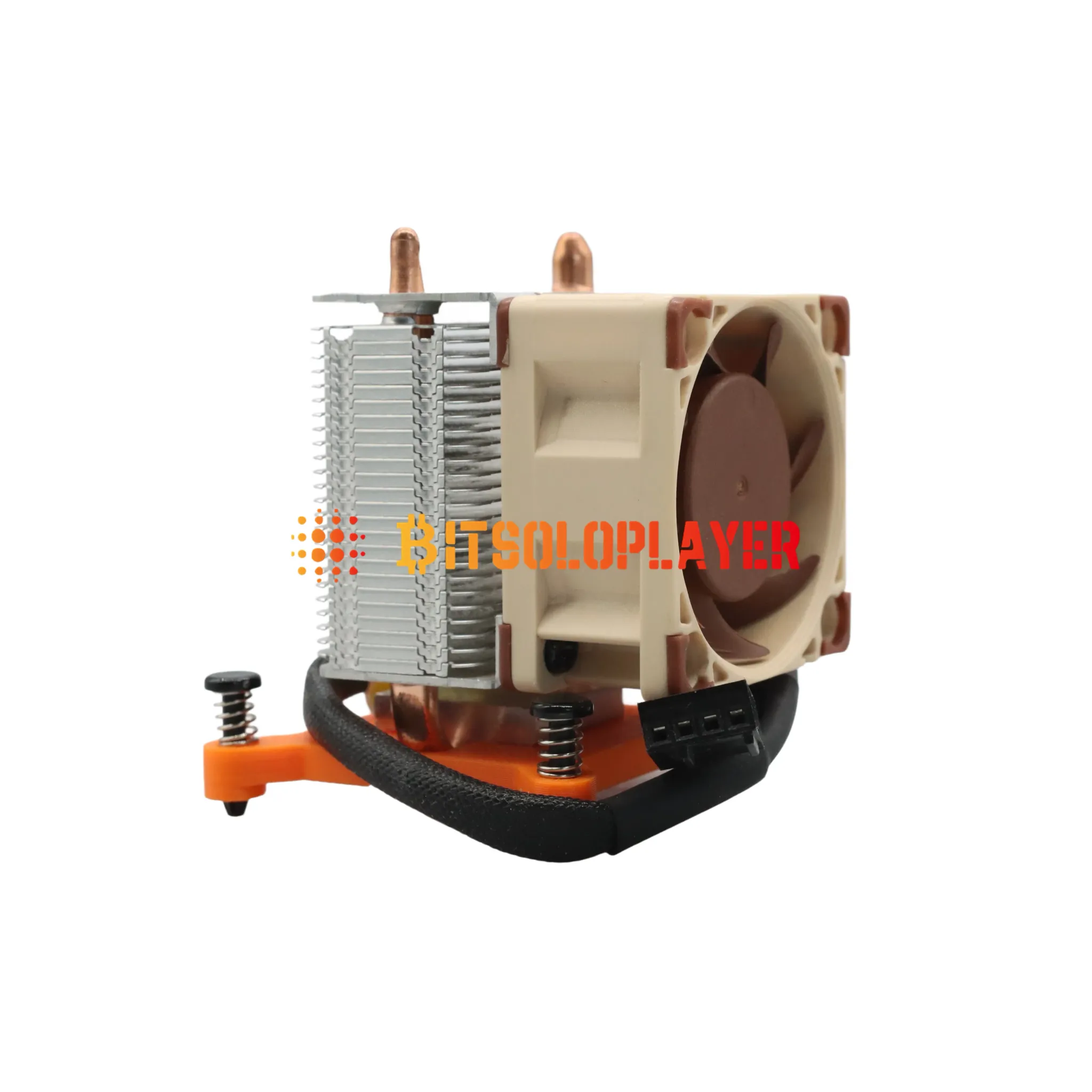 Aktiver Kühlturm mit Silent-Lüfter für Bitaxe-Open-Source-Miner