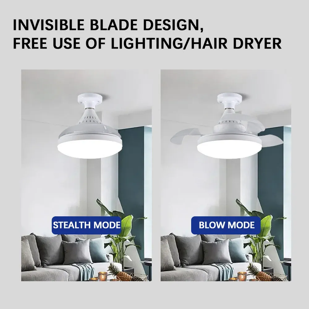 LED-Deckenventilator mit Fernbedienung und App-Steuerung