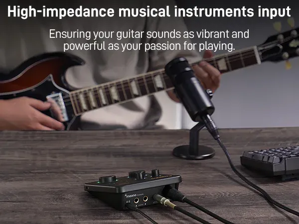 MAONO PS22 Lite USB-Audiointerface für Recording und Streaming