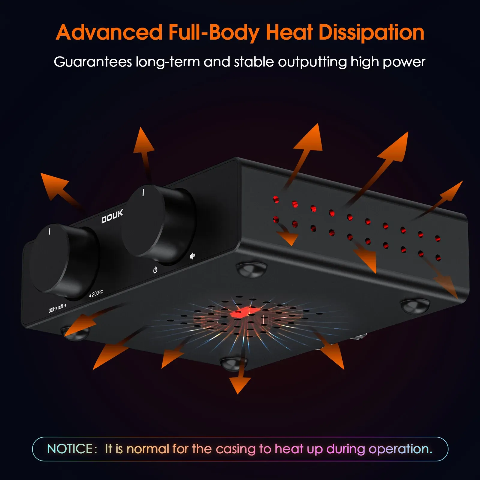 Nobsound A5 TPA3255 Stereo-Verstärker mit High-Pass-Filter