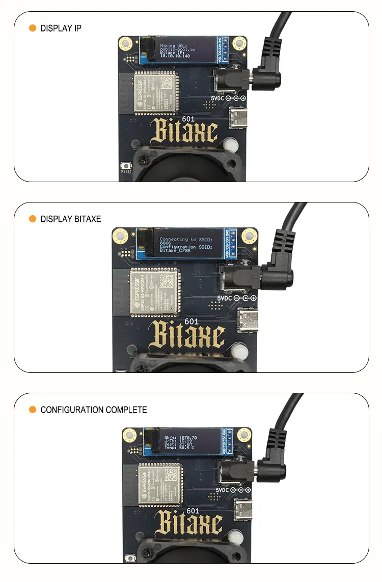 Bitsoloplayer Bitaxe Gamma 601 Open-Source Bitcoin-Solo-Miner