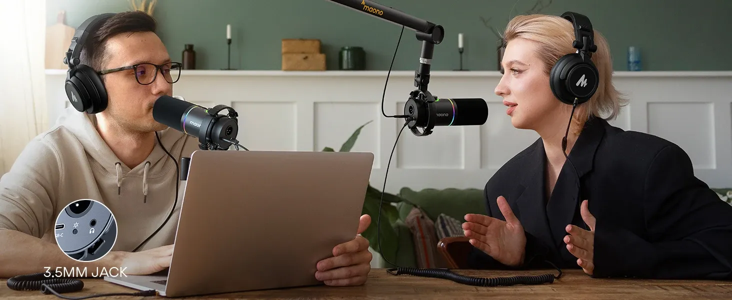 Maono PD200X Dynamisches XLR/USB-Mikrofon für Gaming und Streaming